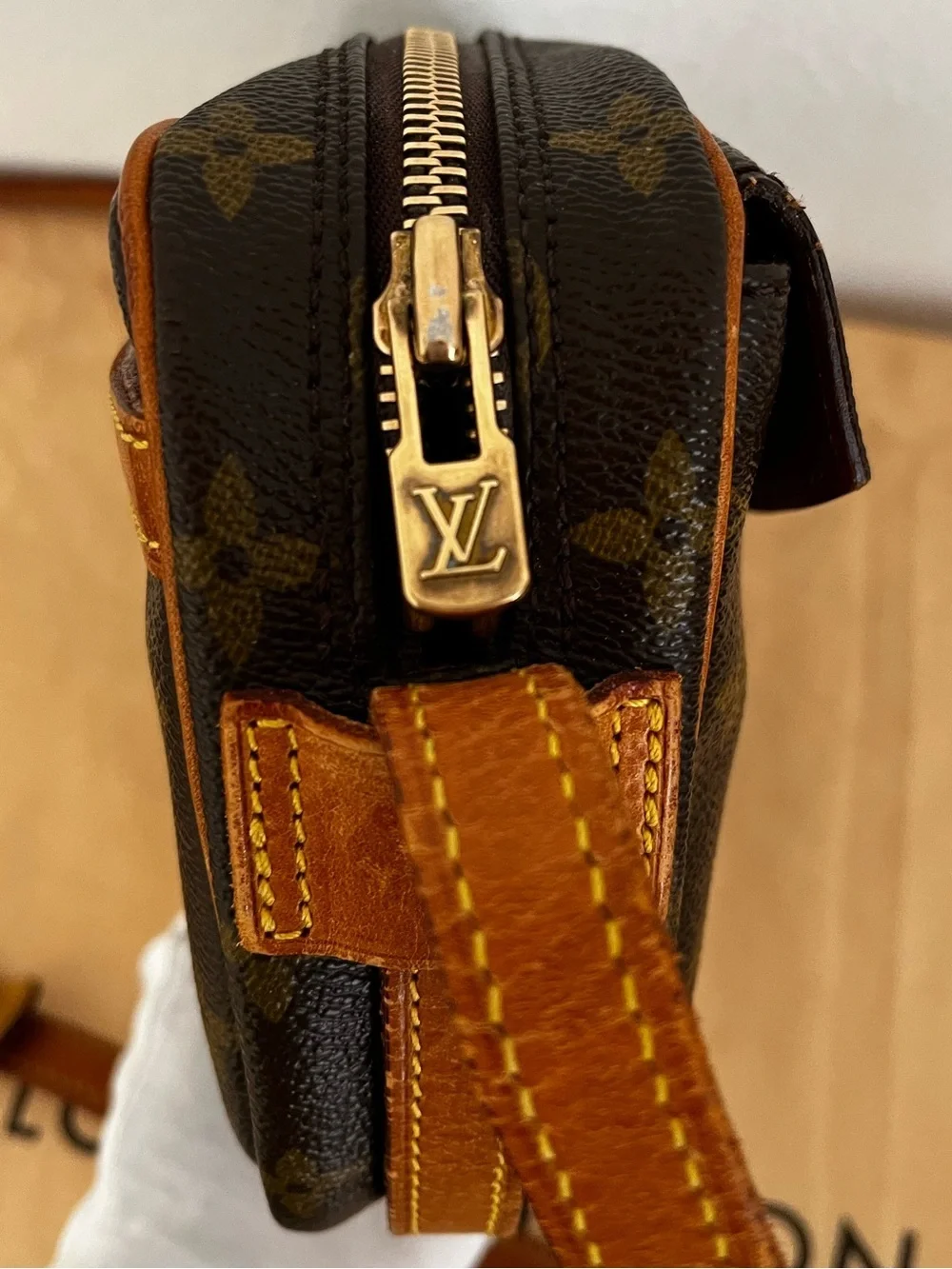 Louis Vuitton Monogram Jeune Fille PM Crossbody Pre 1982 Extremely Rare